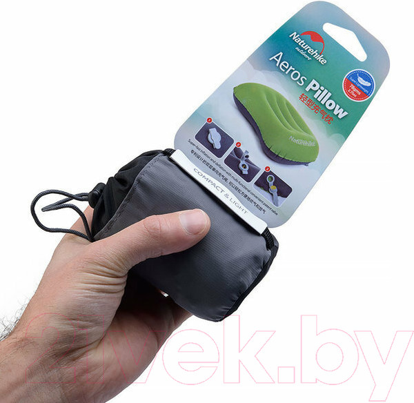 Изображение товара Подушка туристическая Naturehike Aeros NH17T013-Z / 6927595718261 (оранжевый)