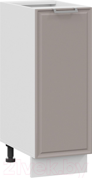 Изображение товара Шкаф-стол кухонный ТриЯ Белладжио 1Н3 (белый/софт капучино)