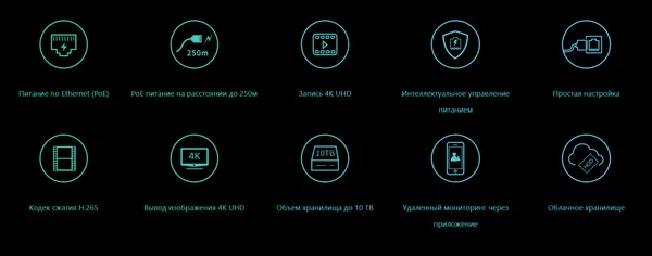 Изображение товара Видеорегистратор наблюдения Tenda N6P-4H