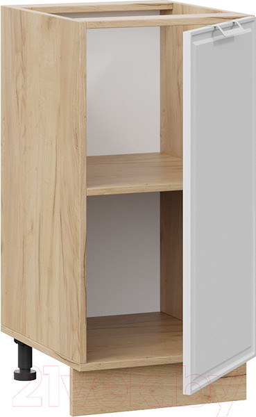 Изображение товара Шкаф-стол кухонный ТриЯ Белладжио 1Н4 (дуб крафт золотой/фон белый)