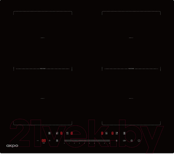 Изображение товара Индукционная варочная панель Akpo PIA 60 941 22 FZ-2 BL