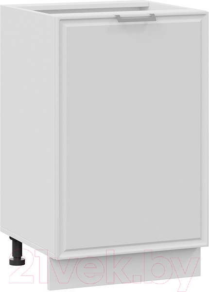 Изображение товара Шкаф-стол кухонный ТриЯ Белладжио 1Н5 (белый/фон белый)