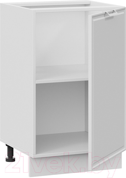 Изображение товара Шкаф-стол кухонный ТриЯ Белладжио 1Н5 (белый/фон белый)