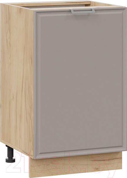 Изображение товара Шкаф-стол кухонный ТриЯ Белладжио 1Н5 (дуб крафт золотой/софт капучино)