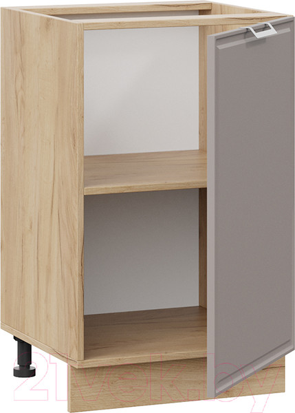 Изображение товара Шкаф-стол кухонный ТриЯ Белладжио 1Н5 (дуб крафт золотой/софт капучино)