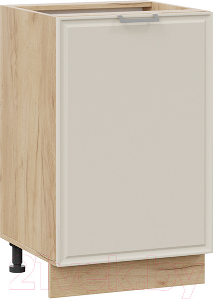 Изображение товара Шкаф-стол кухонный ТриЯ Белладжио 1Н5 (дуб крафт золотой/софт панакота)