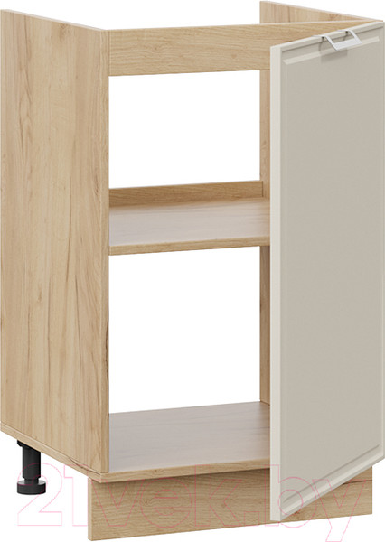 Изображение товара Шкаф-стол кухонный ТриЯ Белладжио 1Н5 (дуб крафт золотой/софт панакота)