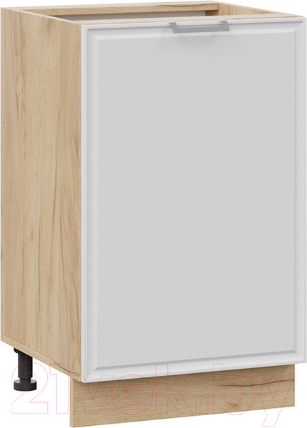 Изображение товара Шкаф-стол кухонный ТриЯ Белладжио 1Н5 (дуб крафт золотой/фон белый)