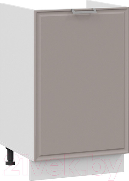 Изображение товара Шкаф под мойку ТриЯ Белладжио 1Н5М (белый/софт капучино)