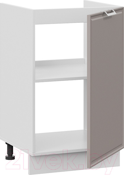 Изображение товара Шкаф под мойку ТриЯ Белладжио 1Н5М (белый/софт капучино)