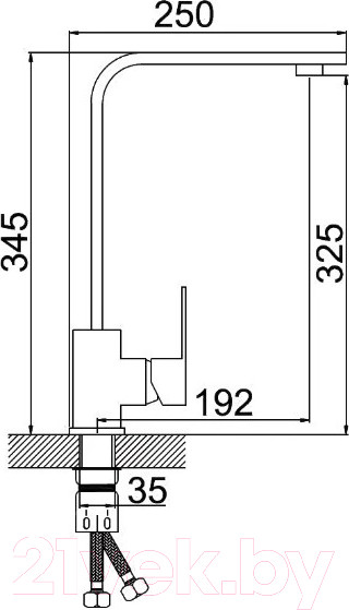 Изображение товара Смеситель Potato P40304S