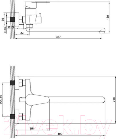 Изображение товара Смеситель Potato P22310S