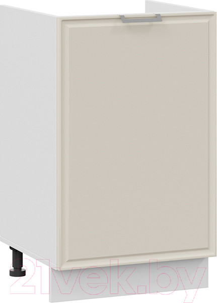 Изображение товара Шкаф под мойку ТриЯ Белладжио 1Н5М (белый/софт панакота)