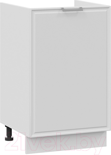 Изображение товара Шкаф под мойку ТриЯ Белладжио 1Н5М (белый/фон белый)