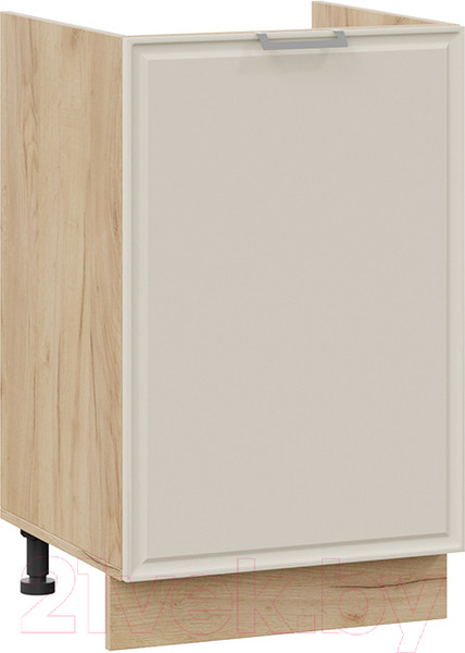 Изображение товара Шкаф под мойку ТриЯ Белладжио 1Н5М (дуб крафт золотой/софт панакота)