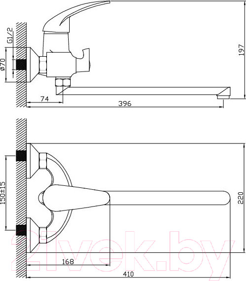 Изображение товара Смеситель Diadonna D80222101