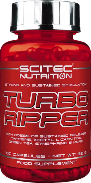 Изображение товара Жиросжигатель Scitec Nutrition Turbo Ripper (100капсул )