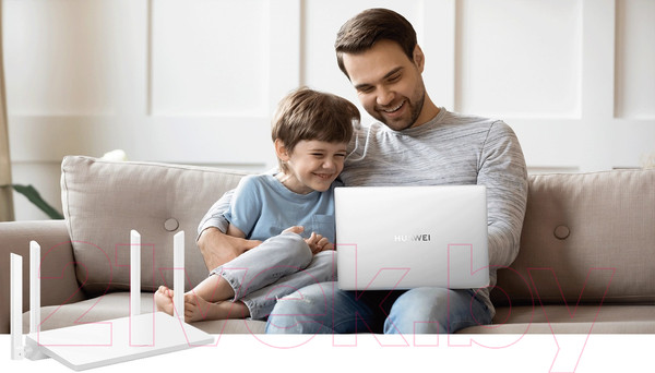 Изображение товара Беспроводной маршрутизатор Huawei AX2 (WS7001-20)