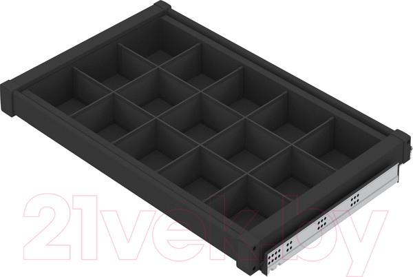 Изображение товара Полка выдвижная Starax S-6718-A (антрацит)
