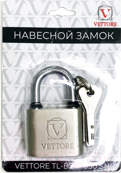 Изображение товара Замок навесной Vettore TL-BZ 4-050 (сталь, закругленной формы)