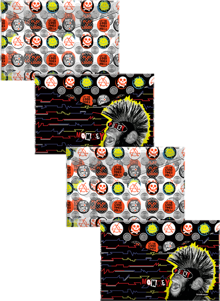 Изображение товара Набор папок Erich Krause Punky Monkey / 55181 (4шт, ассорти)