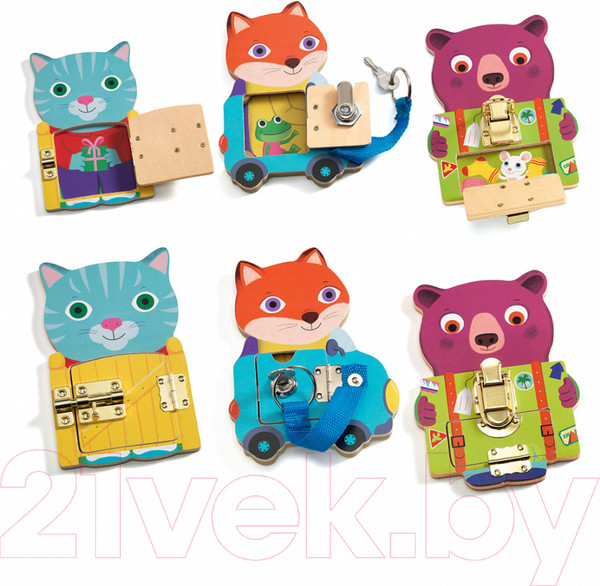 Изображение товара Развивающая игрушка Djeco Замки Локту / 01664