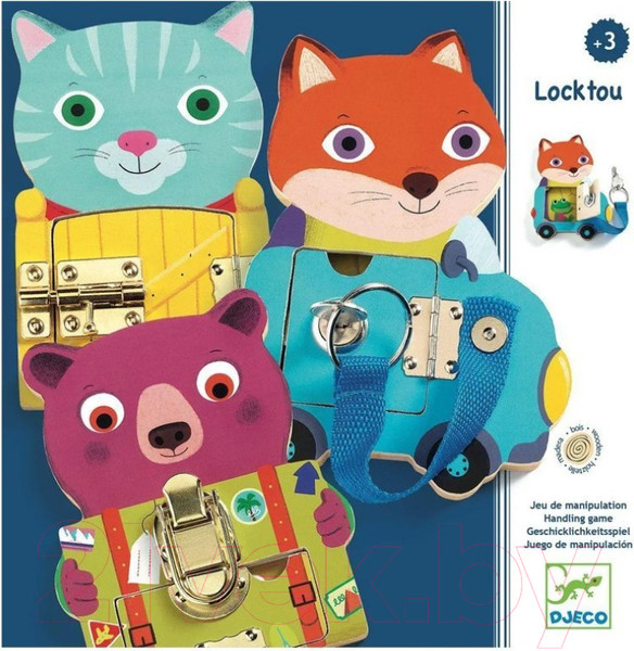 Изображение товара Развивающая игрушка Djeco Замки Локту / 01664