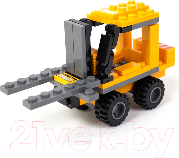 Изображение товара Конструктор Wise Block Строительный погрузчик 8 в 1 / 40445