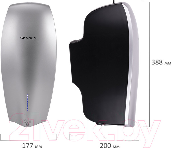 Изображение товара Сушилка для рук Sonnen HD-M789G / 607221