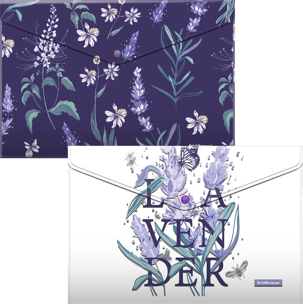 Изображение товара Набор папок Erich Krause Lavender / 54781 (4шт)