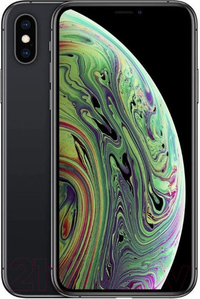 Изображение товара Смартфон восстановленный Apple iPhone XS 64GB Breezy Грейд B (серый космос)