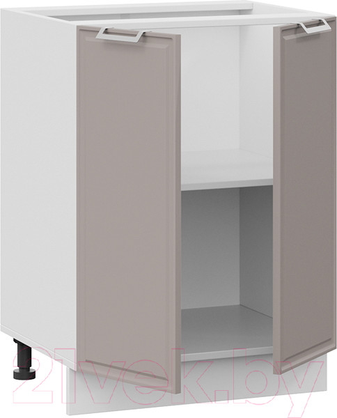 Изображение товара Шкаф-стол кухонный ТриЯ Белладжио 1Н6 (белый/софт капучино)