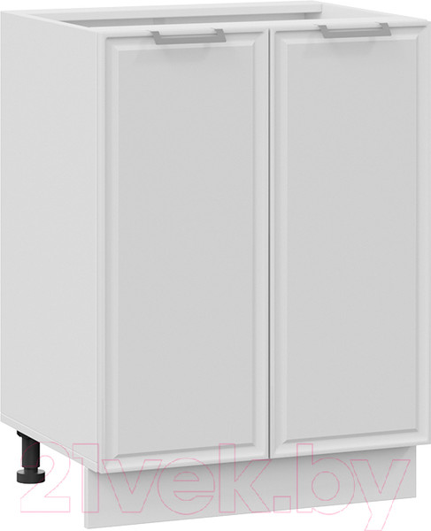 Изображение товара Шкаф-стол кухонный ТриЯ Белладжио 1Н6 (белый/фон белый)