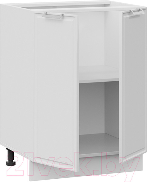Изображение товара Шкаф-стол кухонный ТриЯ Белладжио 1Н6 (белый/фон белый)