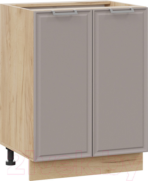 Изображение товара Шкаф-стол кухонный ТриЯ Белладжио 1Н6 (дуб крафт золотой/софт капучино)