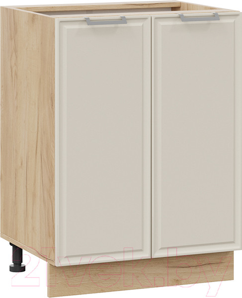 Изображение товара Шкаф-стол кухонный ТриЯ Белладжио 1Н6 (дуб крафт золотой/софт панакота)