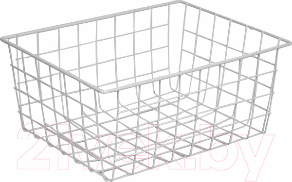 Изображение товара Корзина Violet Металлическая большая / 720206 (белый)