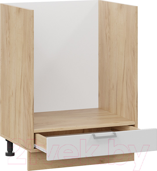 Изображение товара Шкаф под духовку ТриЯ Белладжио 1Н6Б (дуб крафт золотой/фон белый)