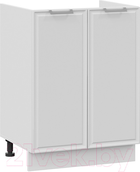 Изображение товара Шкаф под мойку ТриЯ Белладжио 1Н6М (белый/фон белый)