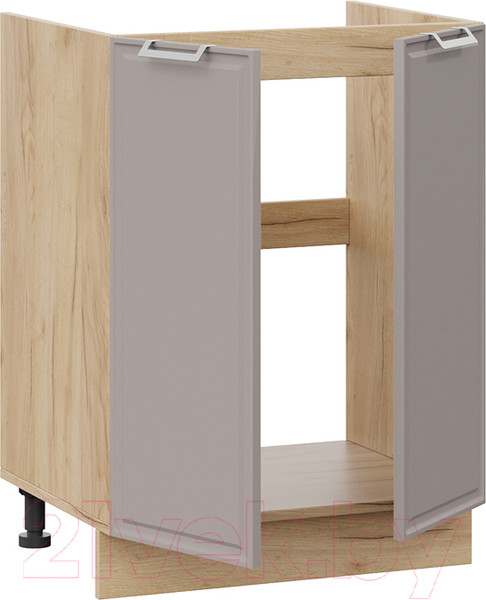Изображение товара Шкаф под мойку ТриЯ Белладжио 1Н6М (дуб крафт золотой/софт капучино)