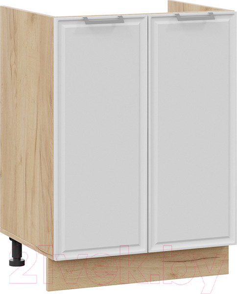 Изображение товара Шкаф под мойку ТриЯ Белладжио 1Н6М (дуб крафт золотой/фон белый)