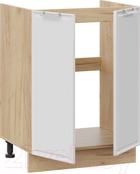 Изображение товара Шкаф под мойку ТриЯ Белладжио 1Н6М (дуб крафт золотой/фон белый)