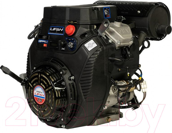 Изображение товара Двигатель бензиновый Lifan LF2V80F-A D25 3А (29 л.с)