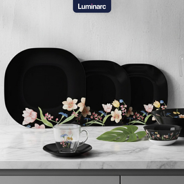 Изображение товара Набор столовой посуды Luminarc Carine Minuet Black / V2710