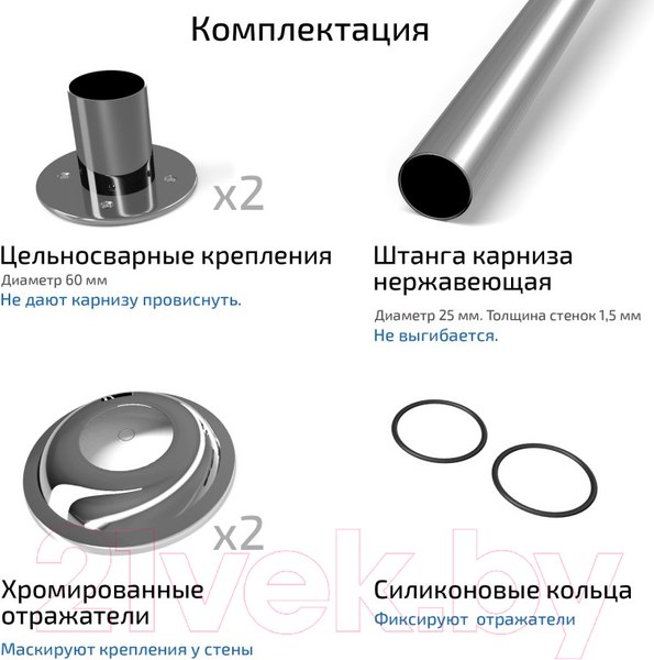 Изображение товара Карниз для ванны Triton 140x70