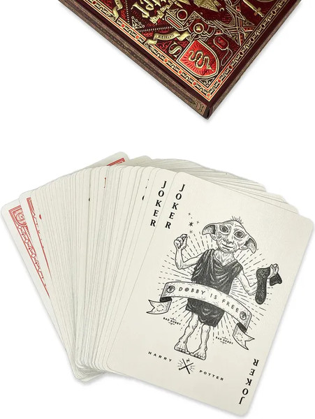 Изображение товара Игральные карты Theory 11 Harry Potter Deck - Red. Gryffindor / T1158