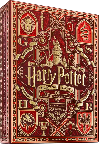 Изображение товара Игральные карты Theory 11 Harry Potter Deck - Red. Gryffindor / T1158