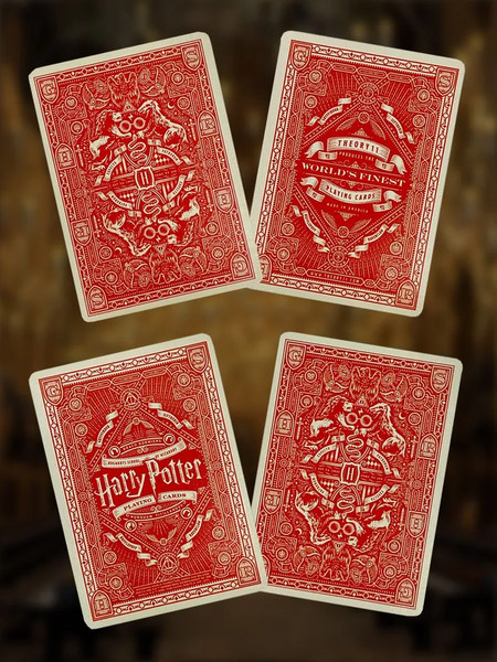 Изображение товара Игральные карты Theory 11 Harry Potter Deck - Red. Gryffindor / T1158