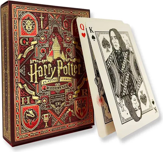 Изображение товара Игральные карты Theory 11 Harry Potter Deck - Red. Gryffindor / T1158