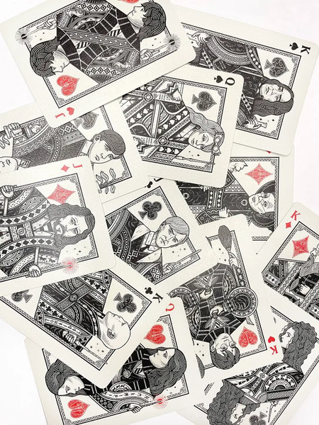 Изображение товара Игральные карты Theory 11 Harry Potter Deck - Red. Gryffindor / T1158